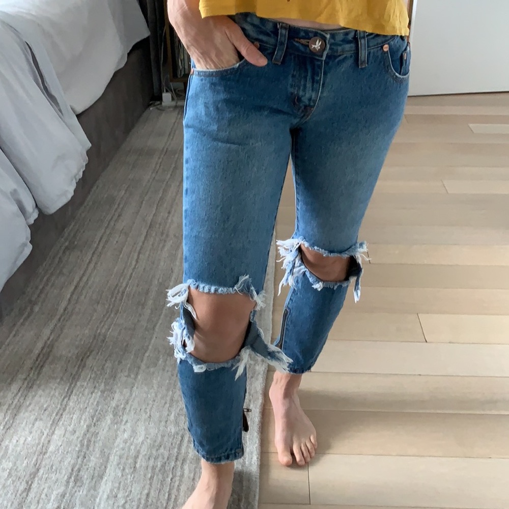One Teaspoon Ripped Jeans - Picture 8 of 8